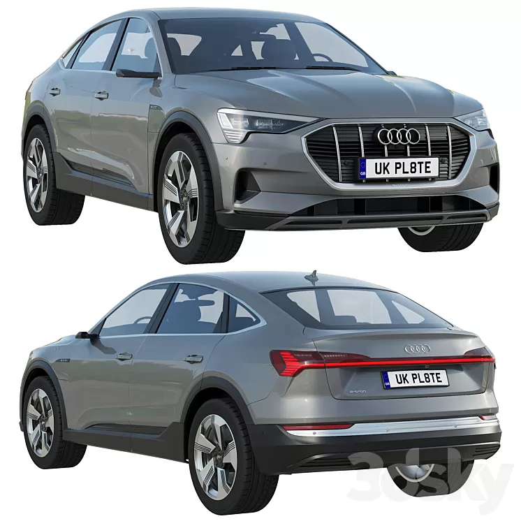 Audi e ‑ tron Sportback 3D Model
