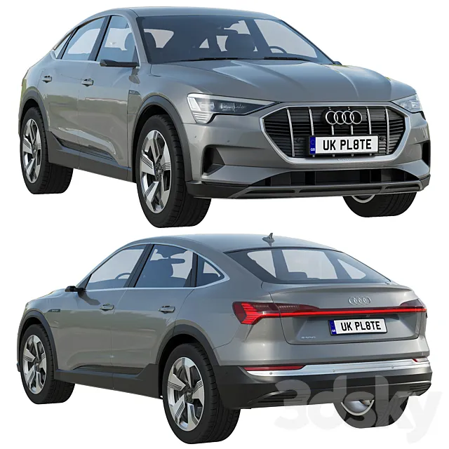 Audi e ? tron Sportback 3DModel
