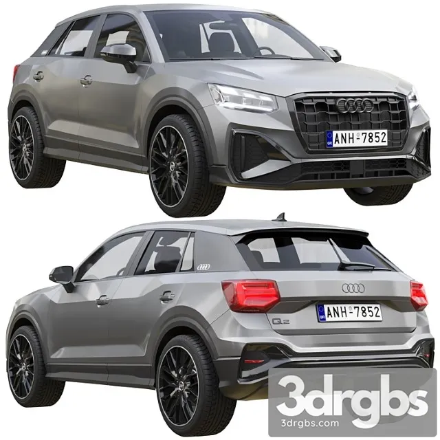 Audi Q2 2021 3D Model Free