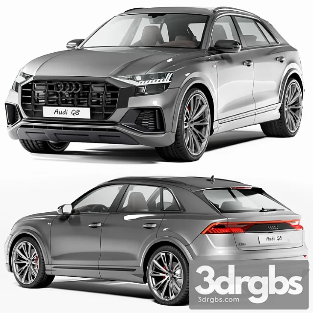 Audi Q8 2 3D Model Free