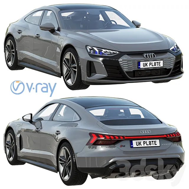 Audi RS e-tron GT 3D Model