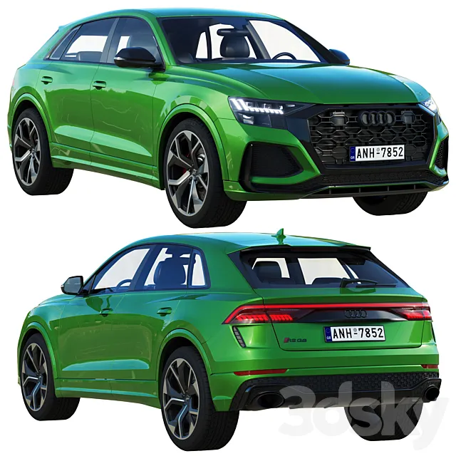 Audi RS Q8 3D Model