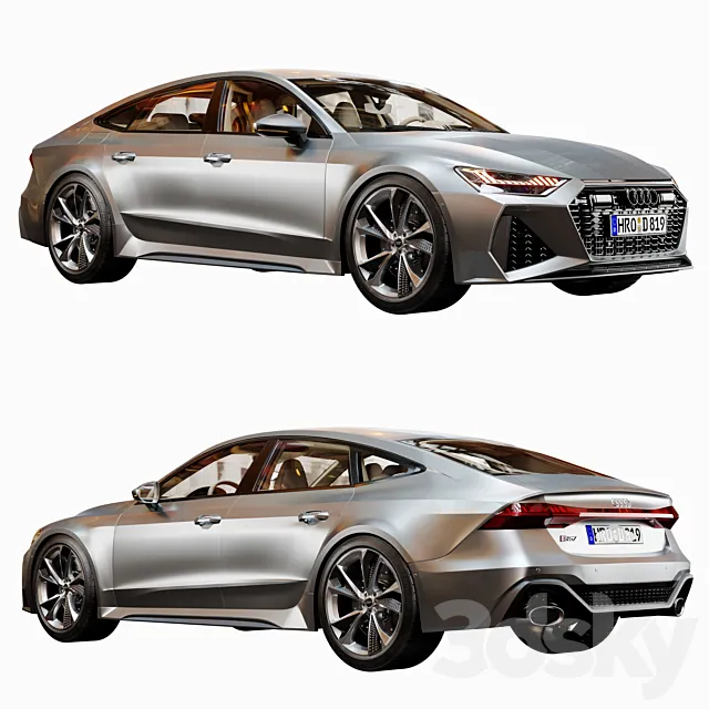 Audi RS7 Sportback 2020 Free Download