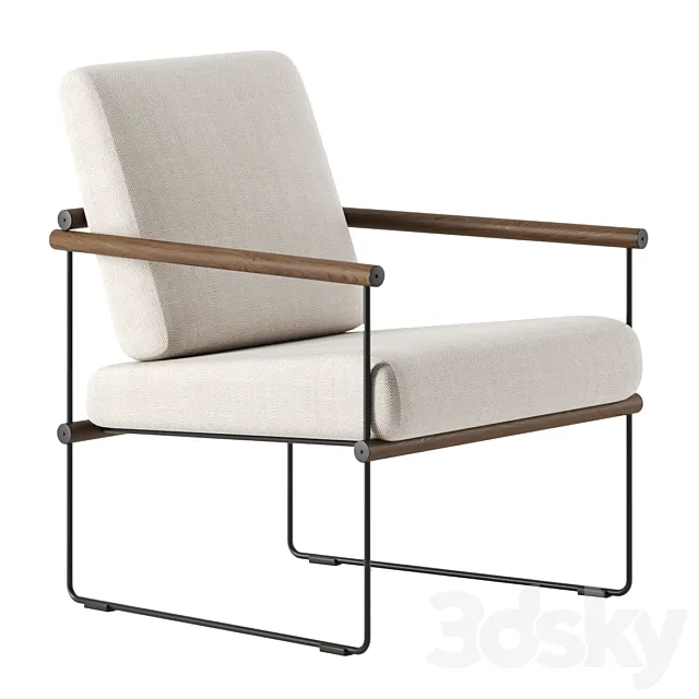 AUDREY armchair by GHYCZY 3DModel