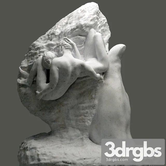 Auguste rodin the hand of god 3D Model Free