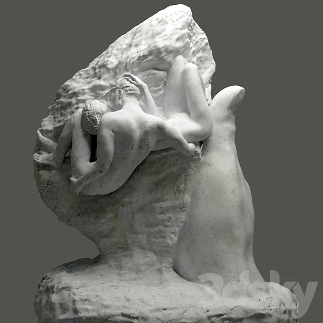 Auguste Rodin The Hand Of God 3DModel