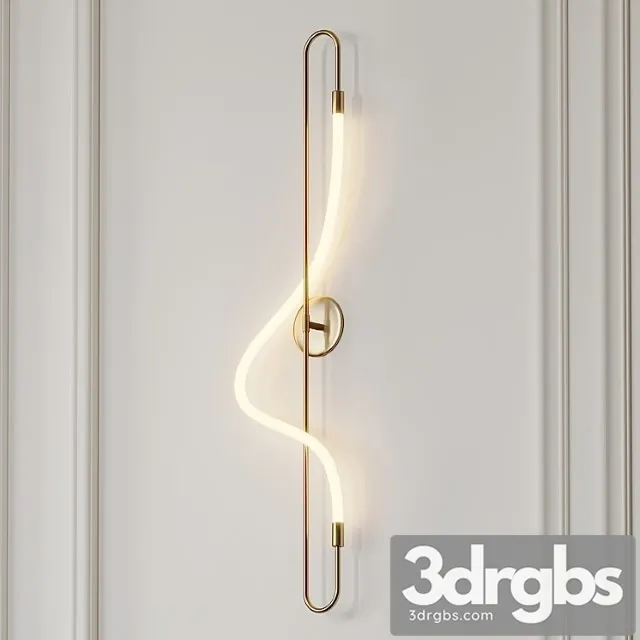 Aura Sconce By Luke Lamp Co 3D Model Free
