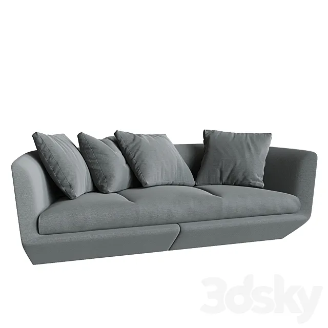 Aura sofa 3D Model