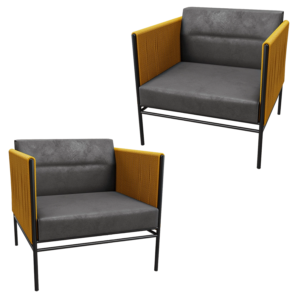 AURICA - Armchair Gotland 3D Model