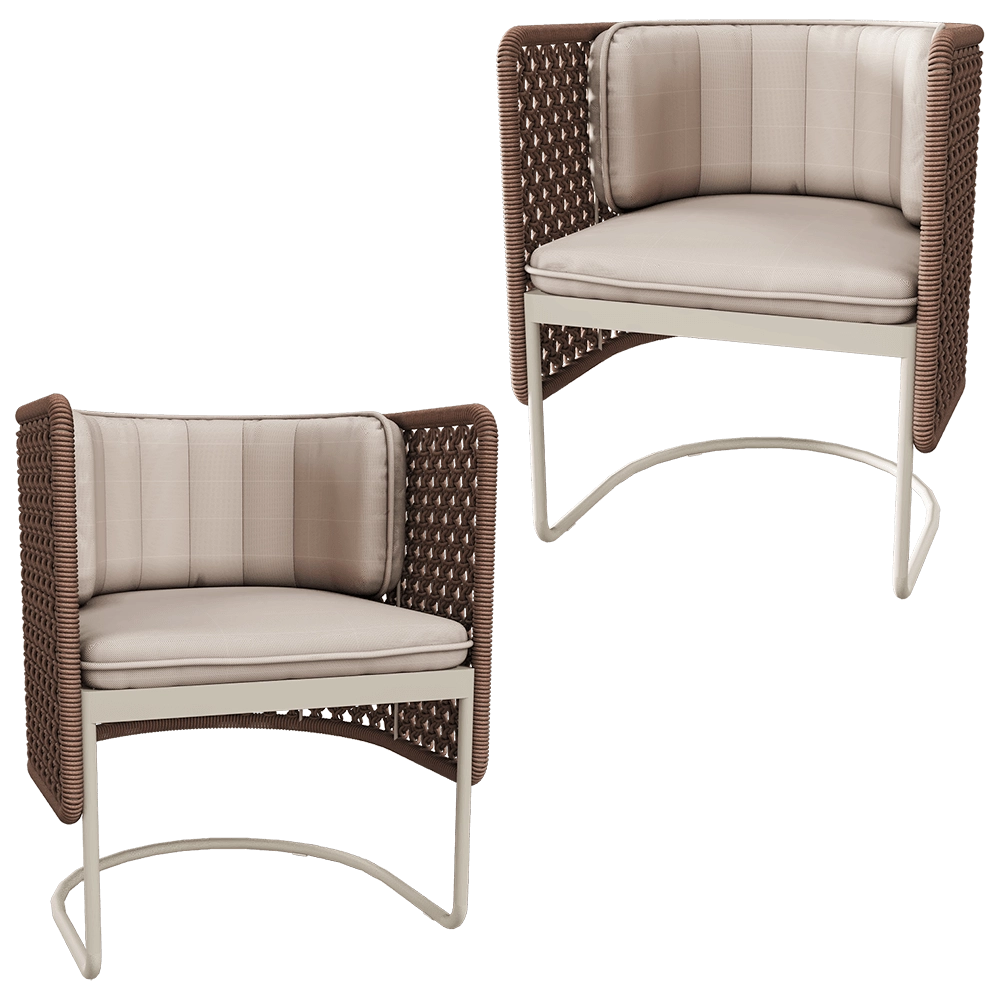 AURICA - Dining chair Rugen 3D Model