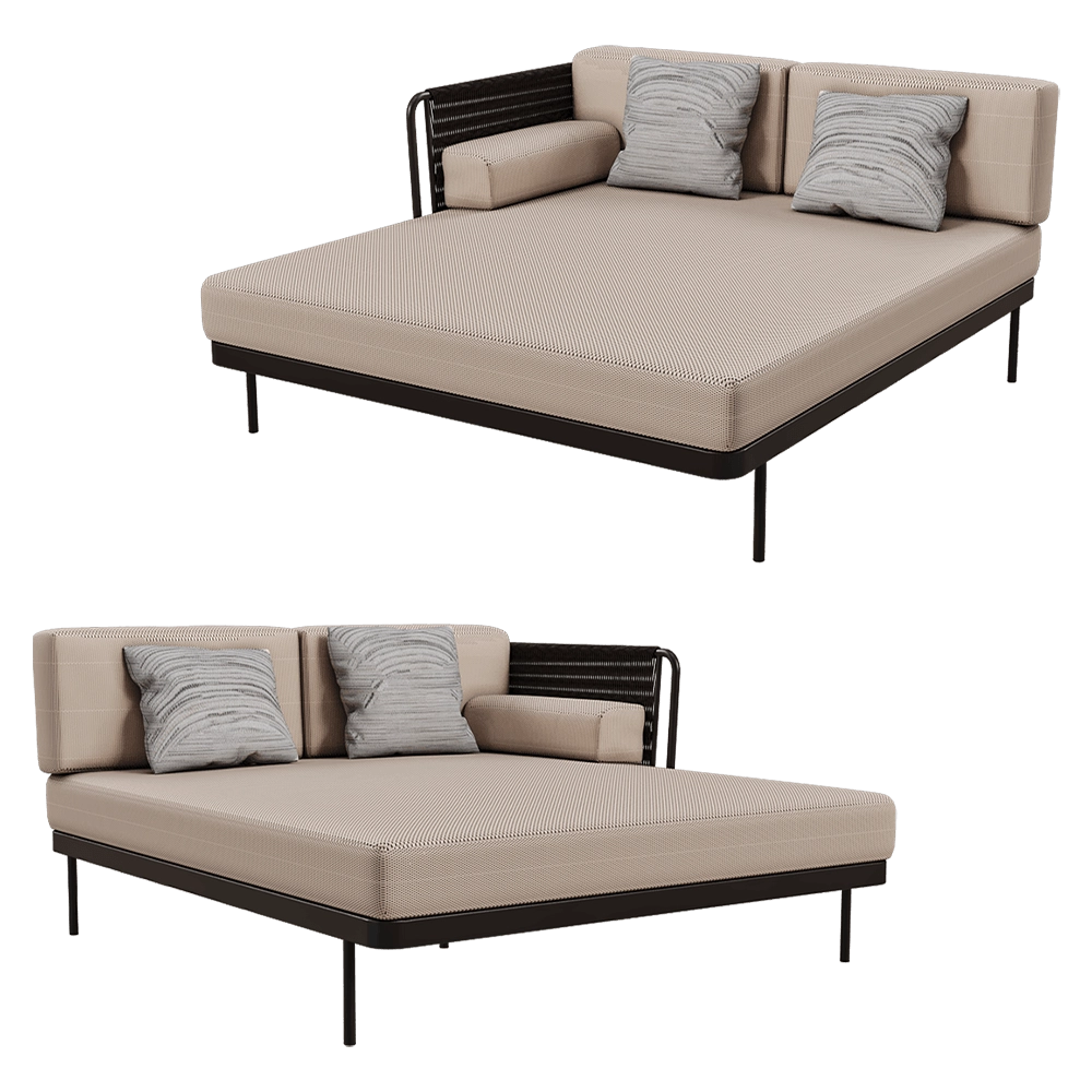 AURICA - Double sofa Martinique 3D Model