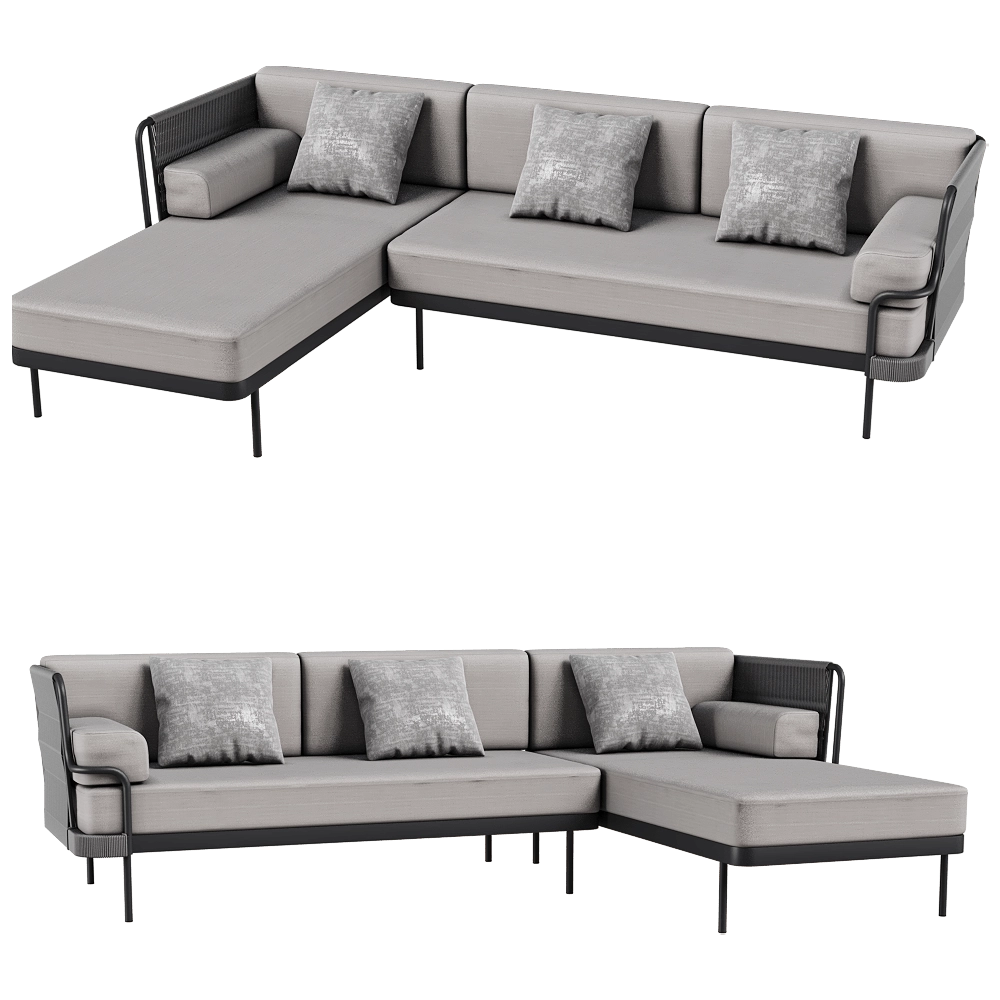 AURICA - Sofa Martinique Angle 3D Model