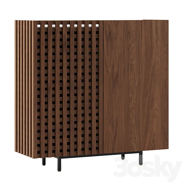 AURORA sideboard by Pacini & Cappellini 3D Model