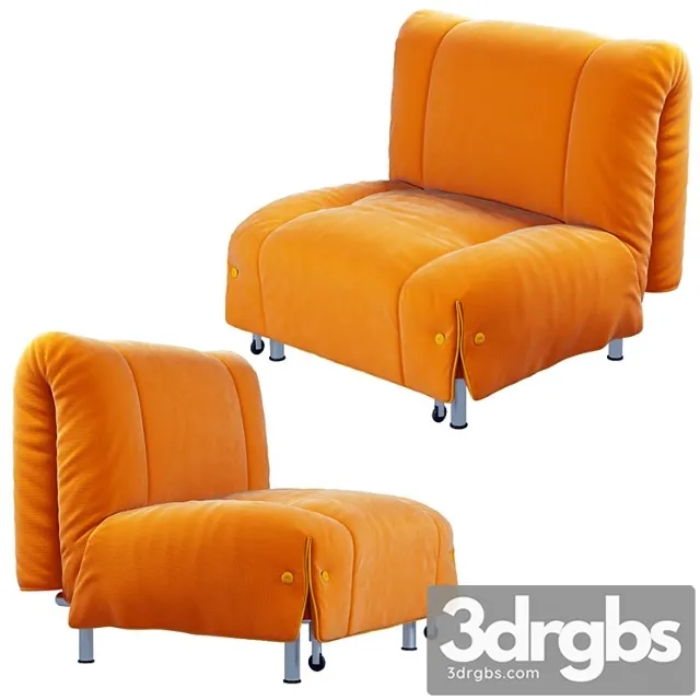 Aurora Sofa Bonaldo 3D Model Free