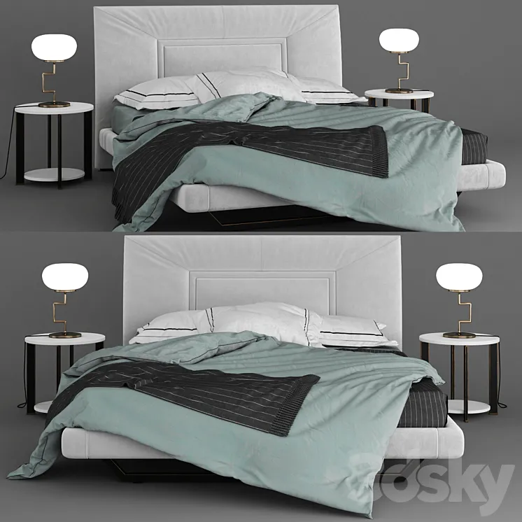 Aurora Uno Poltrona Frau 3D Model Free