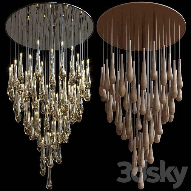 Author's lamp "Vargov Design" 3D Model