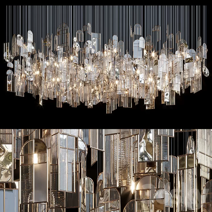 “Author's lamp “”Vargov Design”” – Petersburg” 3D Model
