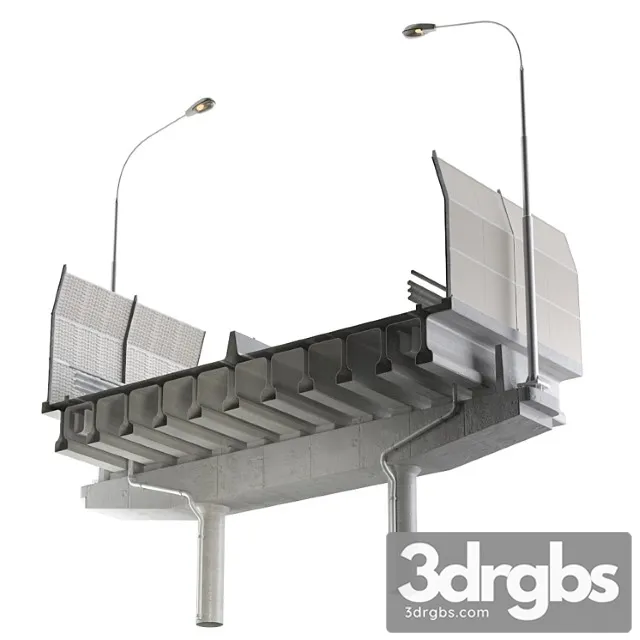 Auto Overpass 1 3D Model Download