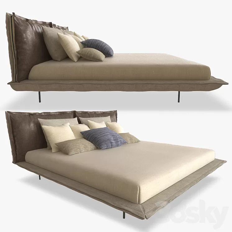 Auto Reverse Dream Bed 3D Model