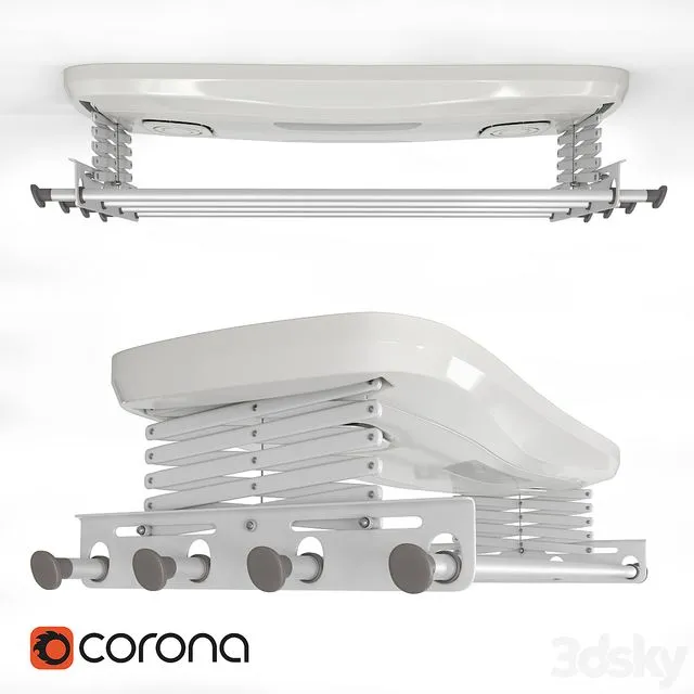 Automatic clothes dryer SensPa Marmi Compact 3D Model