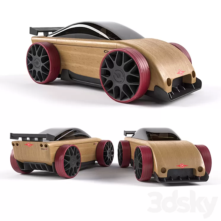 Automoblox C9R auto toys 3D Model