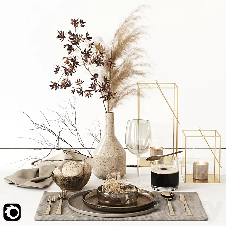 Autumn tableware