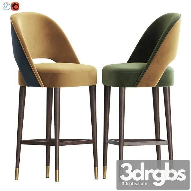 Ava Bar Stool Mambo 3D Model Free