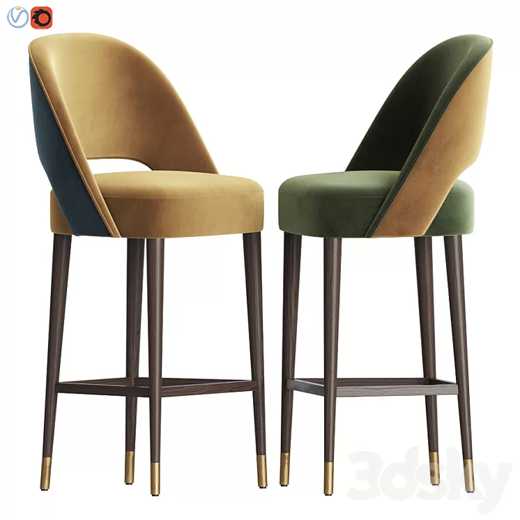Ava Bar Stool Mambo 3D Model