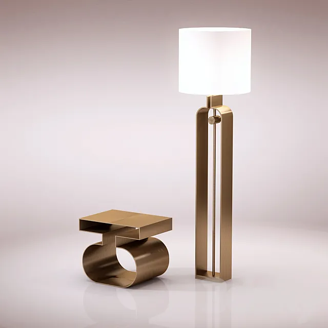 AVA FLOOR LAMP. KINKOU 3DModel