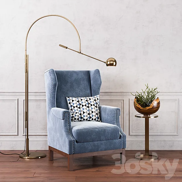 Avalon Lounge Chair 3DModel