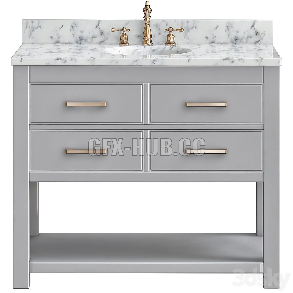 Avanity Bathroom Vanities 3D Model
