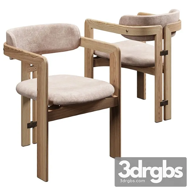 Ave augusto savini pamplona armchairs 1965 2 3D Model Free