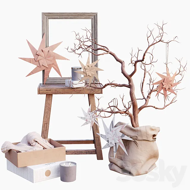 AVE Christmas Orange 3D Model