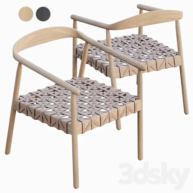 AVE Fay Armchair by Mia Cullin 3D Model