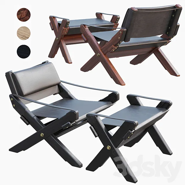 AVE Guild READER STOOL 3DModel