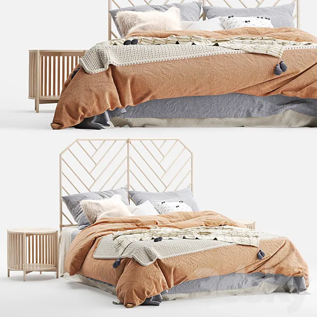 Avery geo bedhead 3DModel