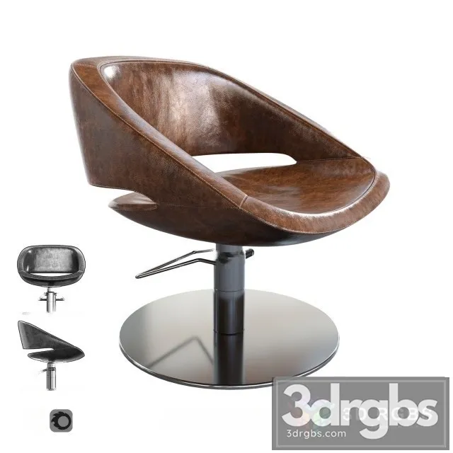Aviator Salon Chair 3D Model Free