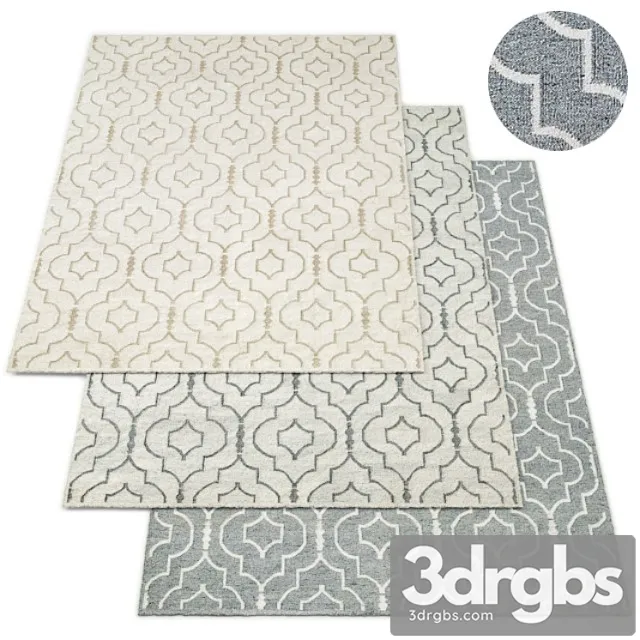 Avila rug rh collection 3D Model Free