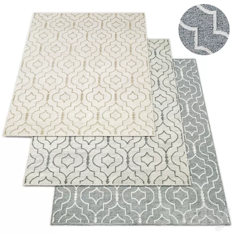 Avila Rug RH Collection 3D Model