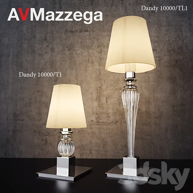 AVMazzega Dandy 10000_10000_& T1 TL1 3D Model
