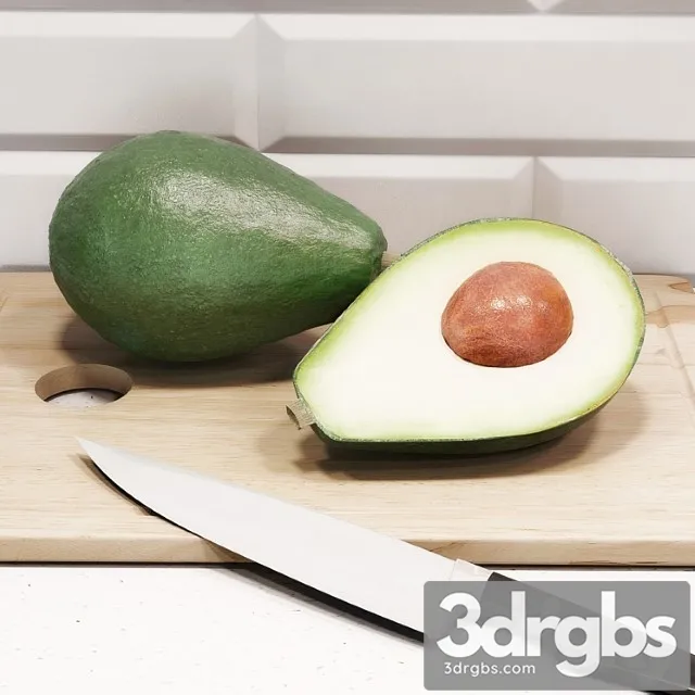 Avocado 2 3D Model Free