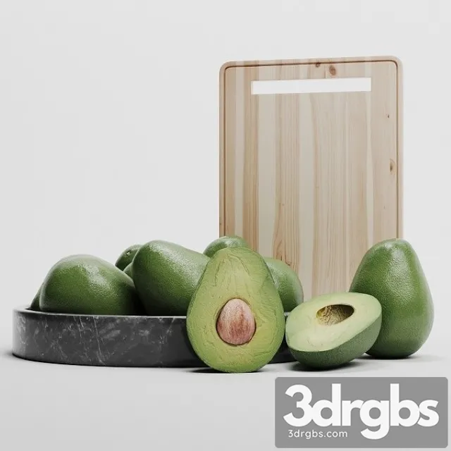 Avocado 3D Model Free