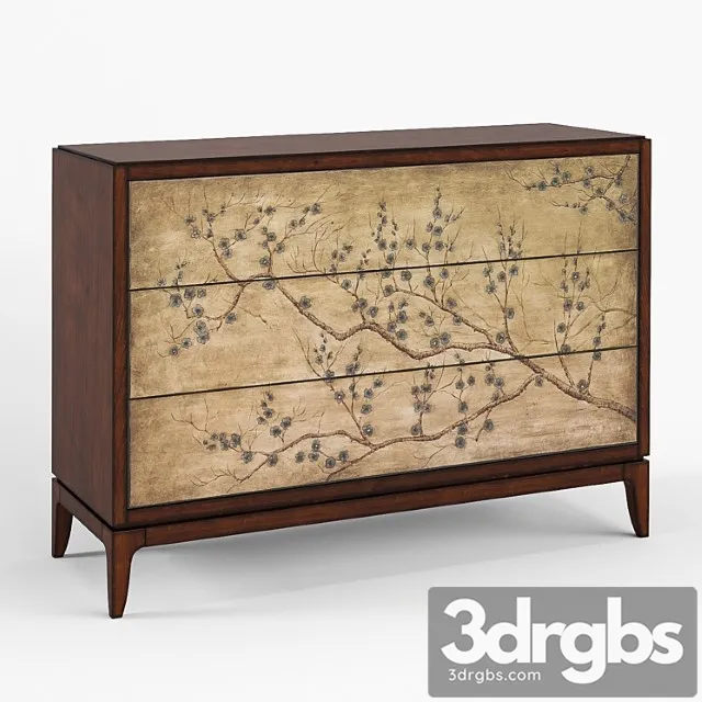 Awesome blossom caracole chest 2 3D Model Free