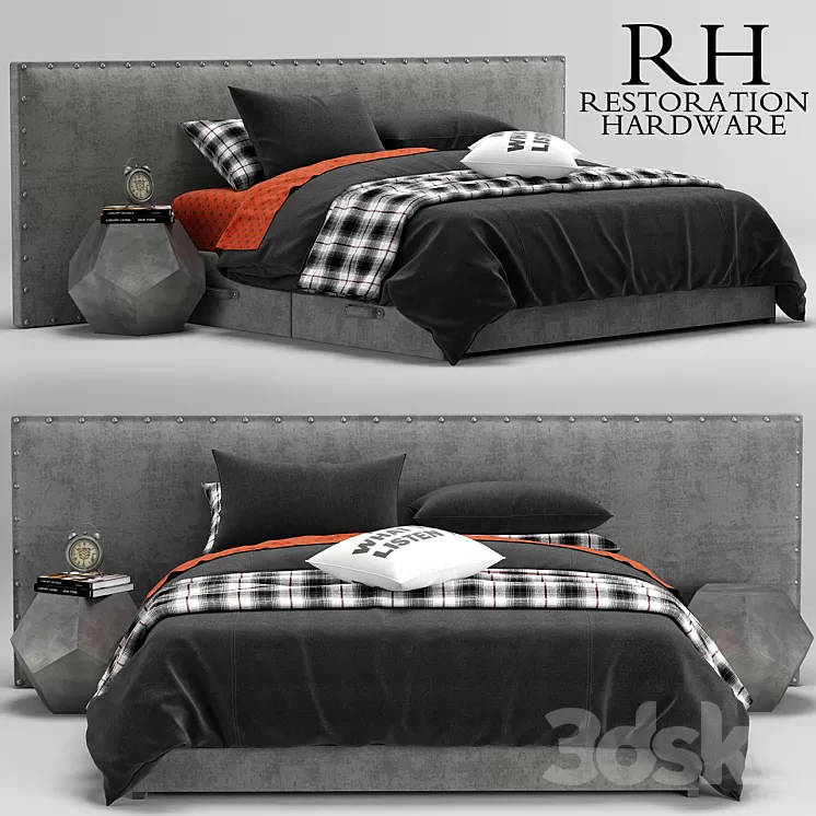 Axel Wide Storage bed RH Teen