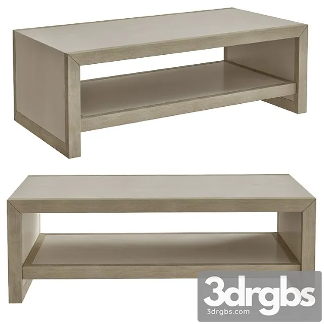 Axiom rectangular coffee table 2 3D Model Free