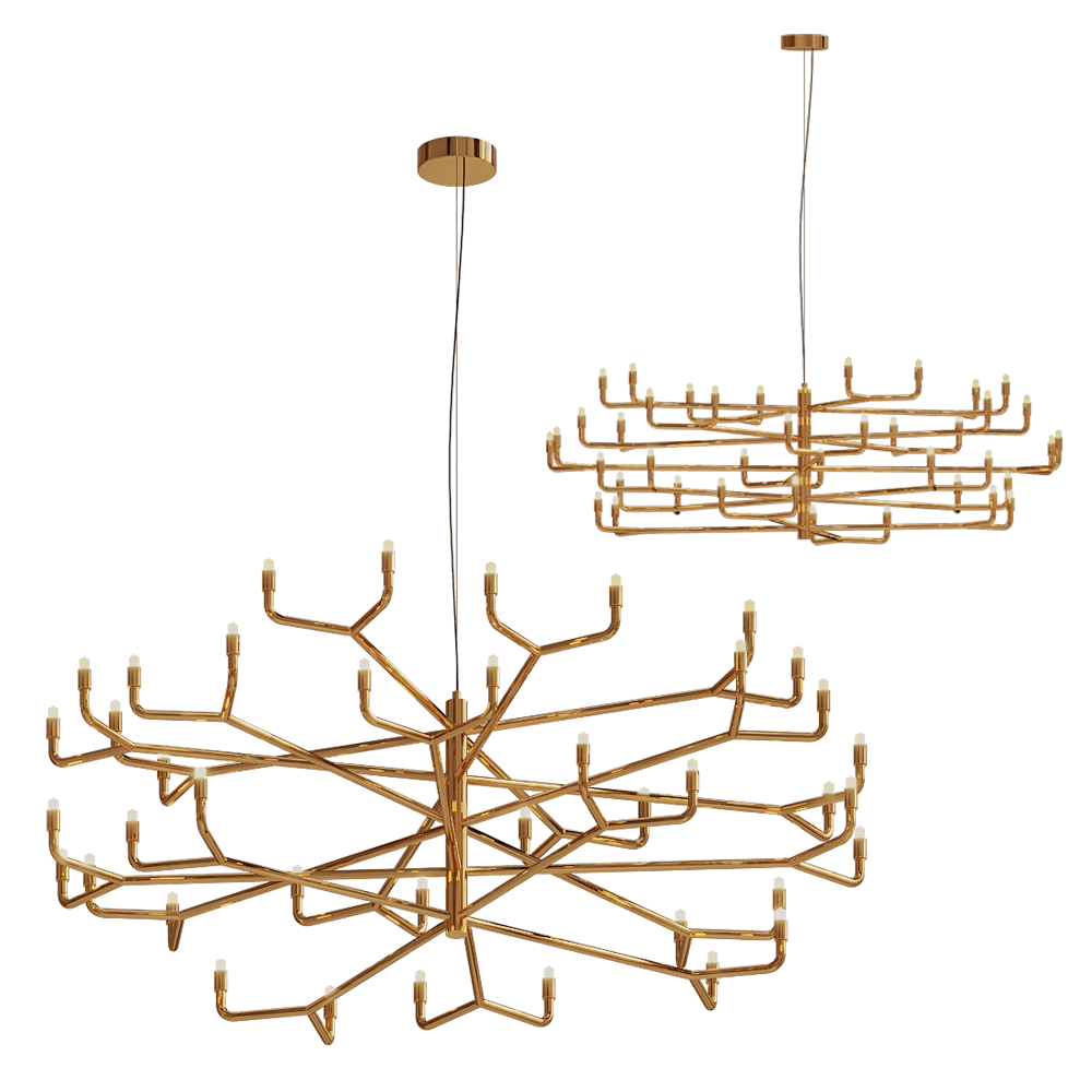axis71 - Chandelier Grand Siecle 3D Model