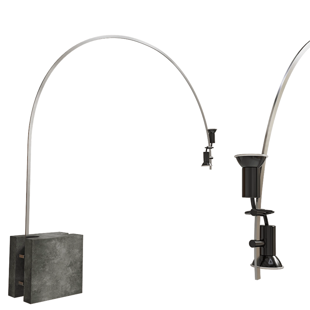 axis71 - Floor lamp CG71 3D Model