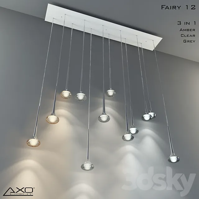 Axo light Fairy 12 3DModel