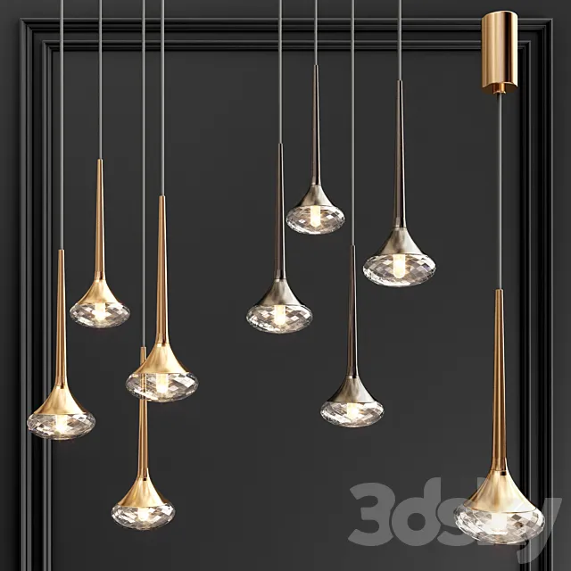 AXO LIGHT Modern Chandelier 01 3DModel