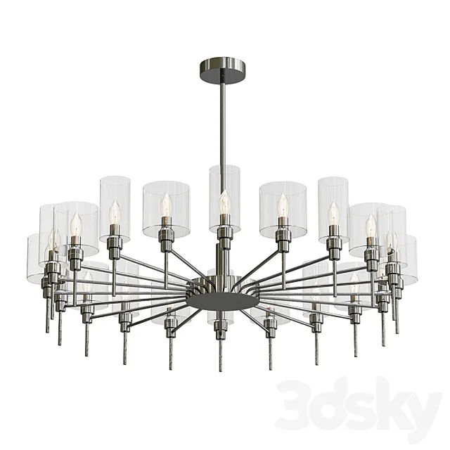 AXO Light Spillray Chromium Lamps 20 3DModel
